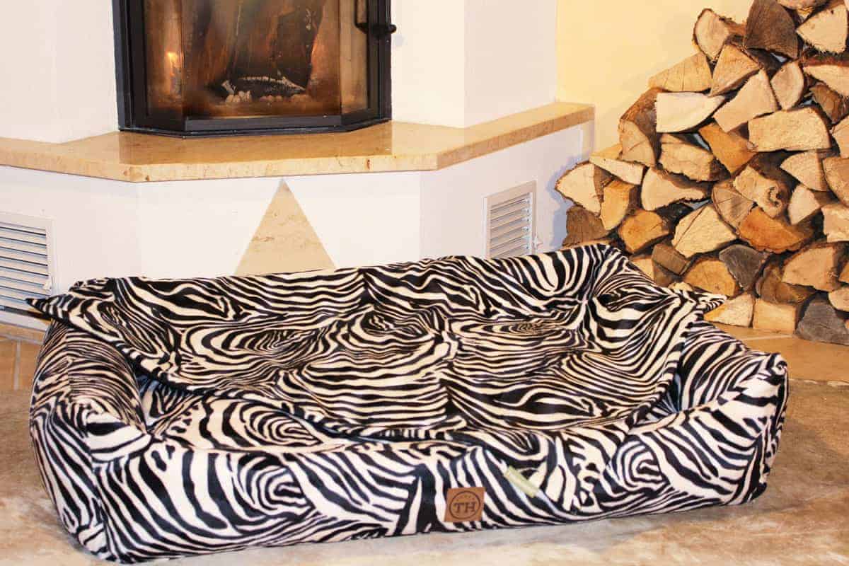 Orthopädisches Hundebett Go Wild Zebra von Traumhund®