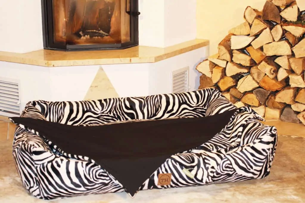 Orthopädisches Hundebett Go Wild Zebra von Traumhund