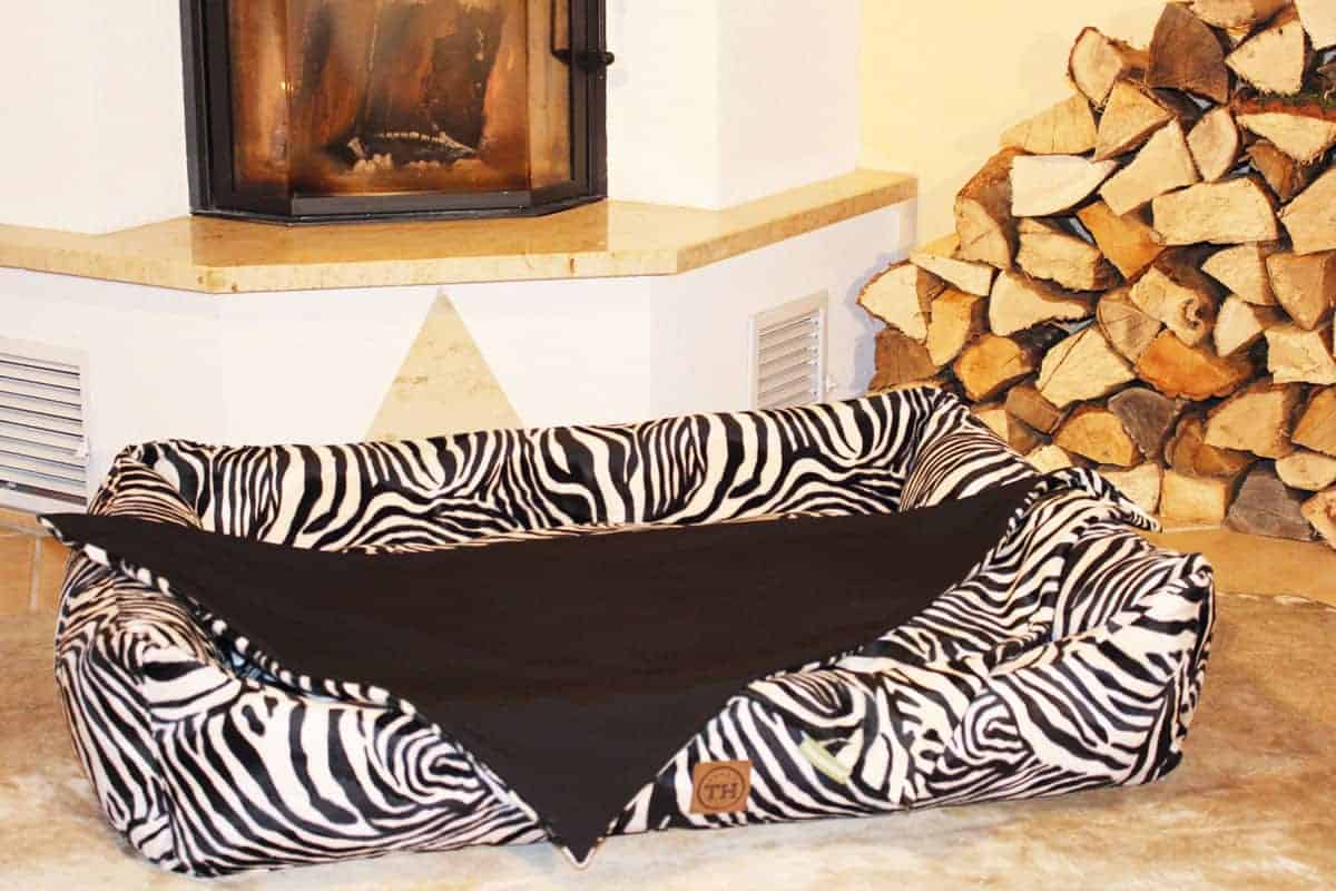 Orthopädisches Hundebett Go Wild Zebra von Traumhund®