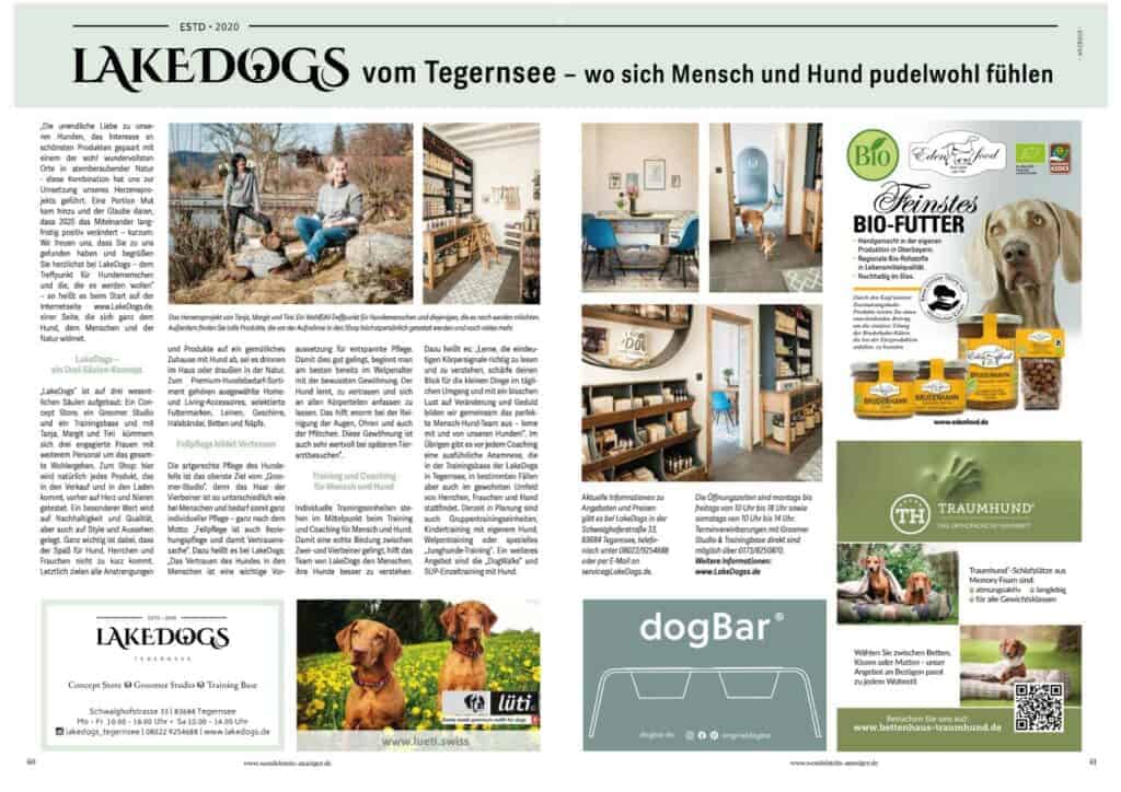 Wendelstein Anzeiger - LAKEDOGS & Traumhund
